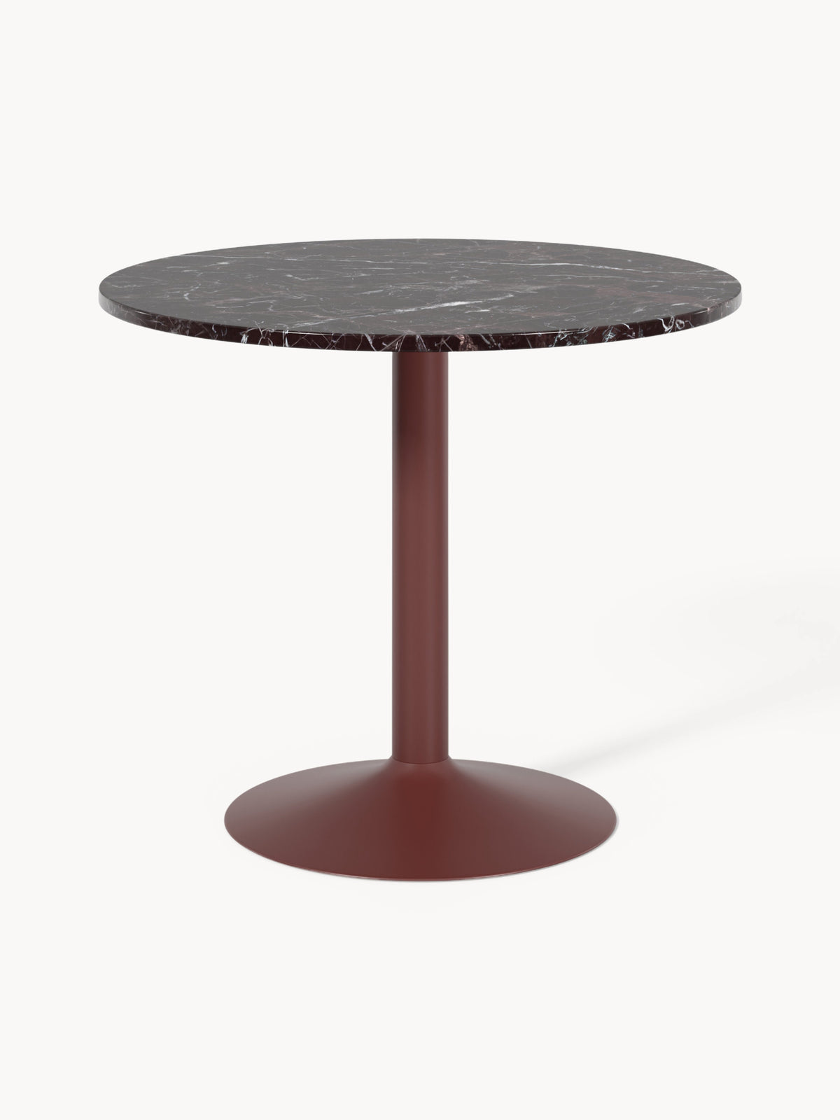 Miley Round Dining Table in Marble, Ø 90 cm