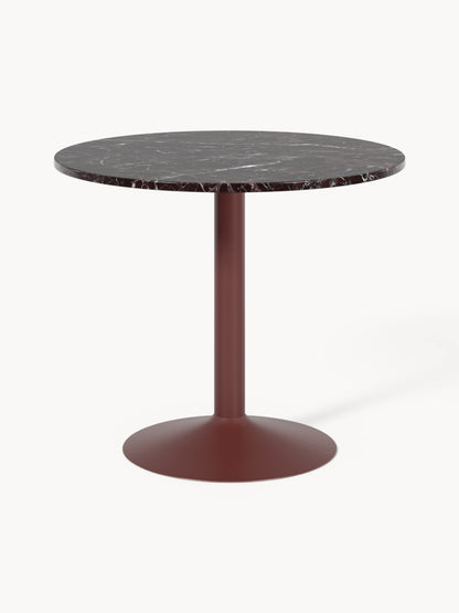 Miley Round Dining Table in Marble, Ø 90 cm