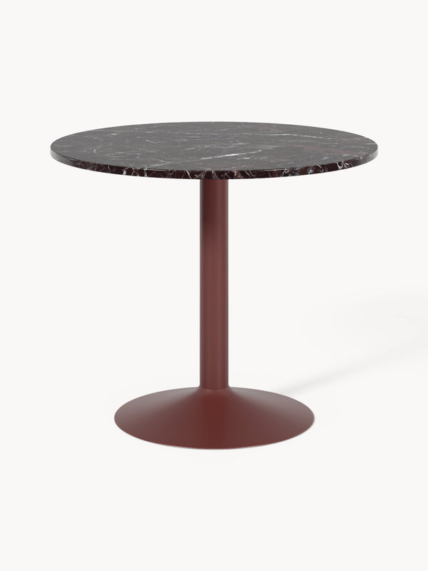 Miley Round Dining Table in Marble, Ø 90 cm