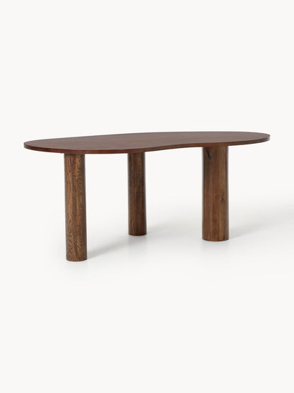 Naruto Organic-Shaped Dining Table in Oak, in Various Sizes