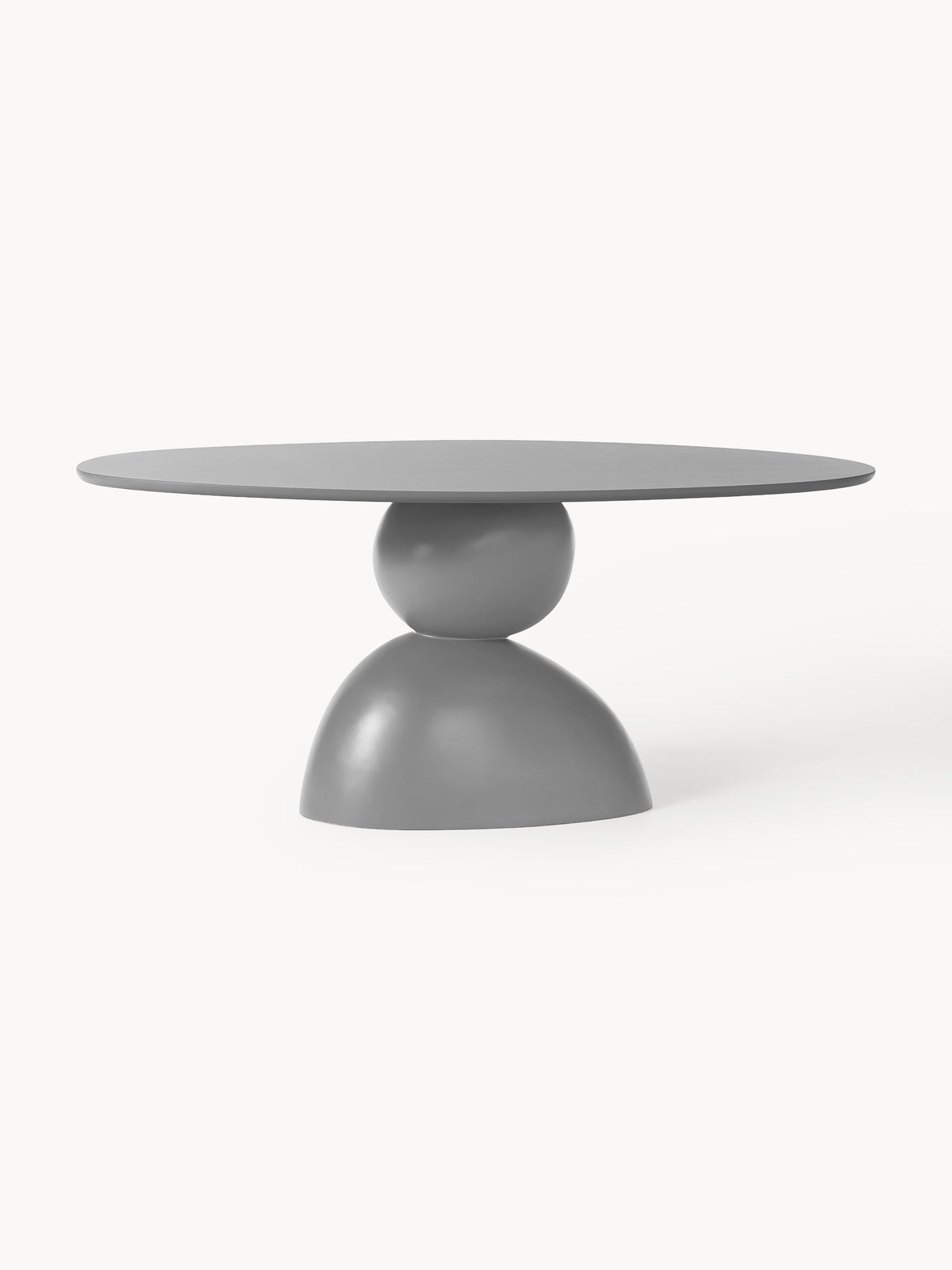 Sahrain Organic-Design Oval Dining Table, 180 x 90 cm