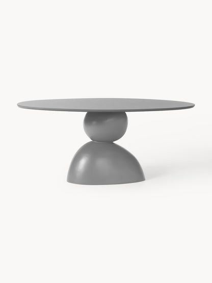 Sahrain Organic-Design Oval Dining Table, 180 x 90 cm