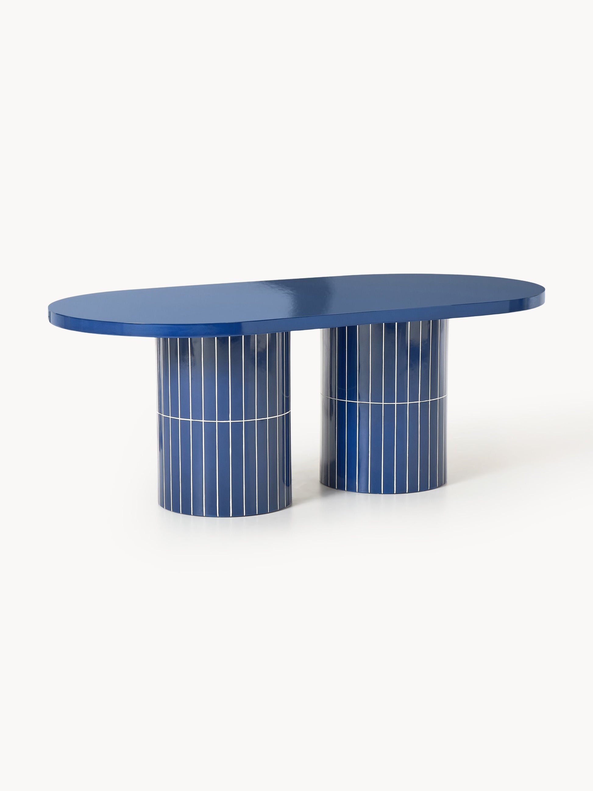 Saya Oval Dining Table for the Garden, 200 x 100 cm
