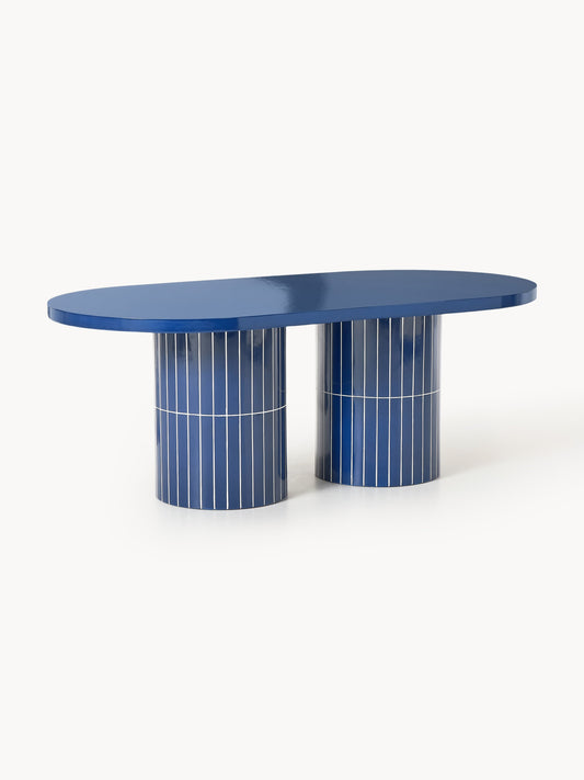 Saya Oval Dining Table for the Garden, 200 x 100 cm