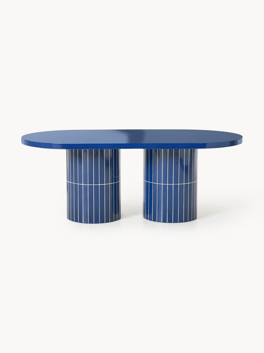 Saya Oval Dining Table for the Garden, 200 x 100 cm
