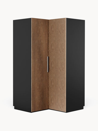 Simone Corner Modular Wardrobe, 115 cm Wide