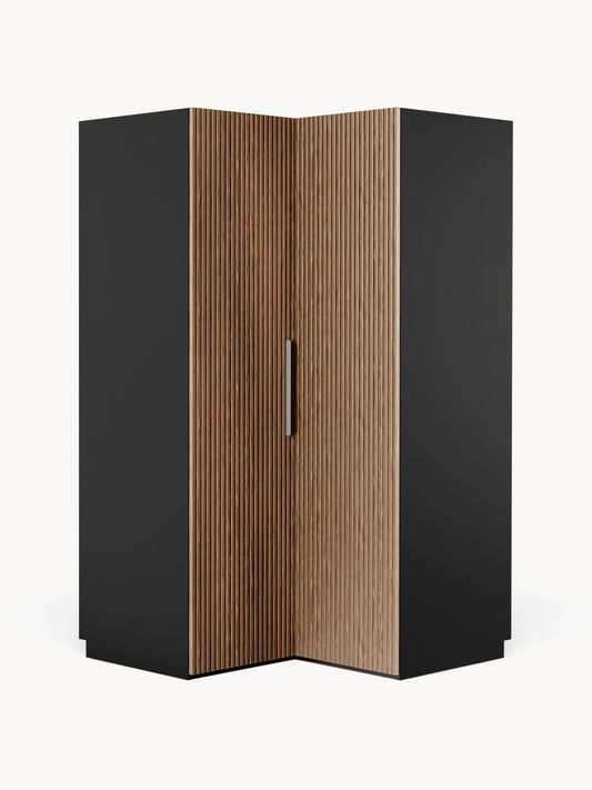 Simone Corner Modular Wardrobe, 115 cm Wide