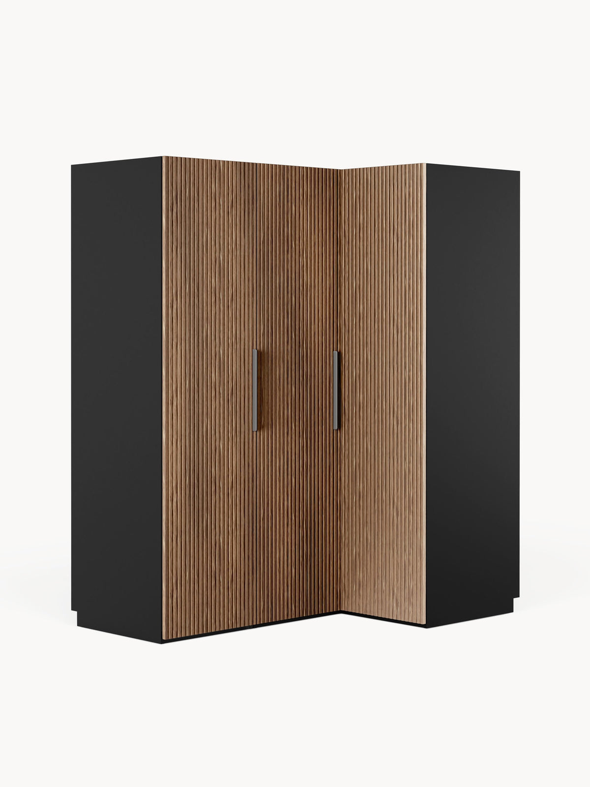 Simone Corner Modular Wardrobe in Various Sizes, 165 cm Wide