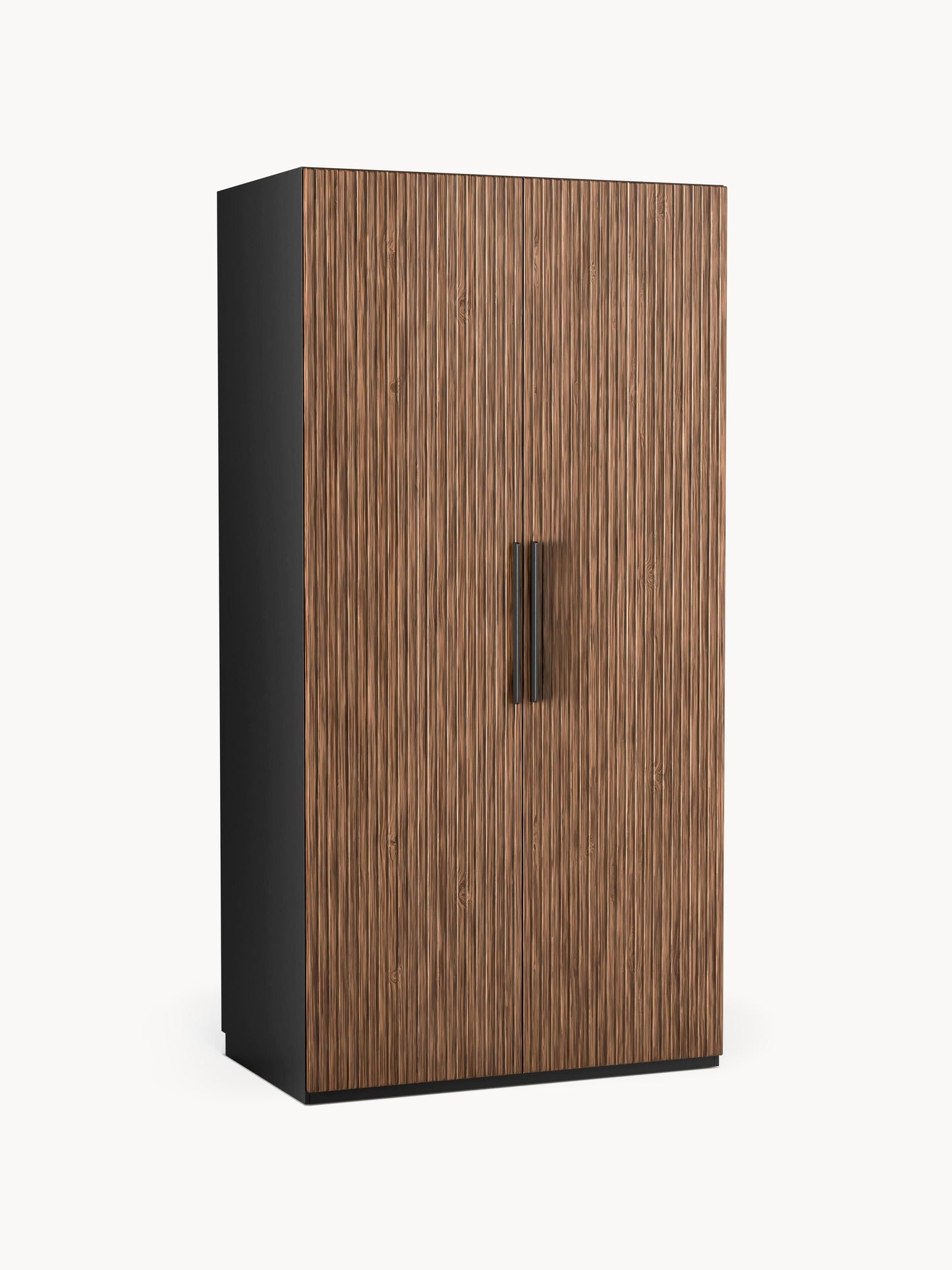 Simone Hinged-Door Modular Wardrobe in Various Sizes, 100 cm Wide