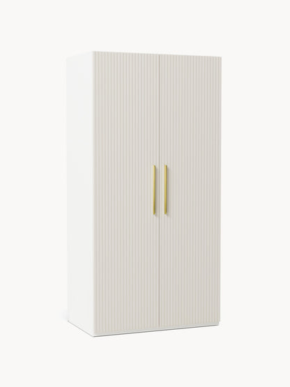 Simone Hinged-Door Modular Wardrobe in Various Sizes, 100 cm Wide