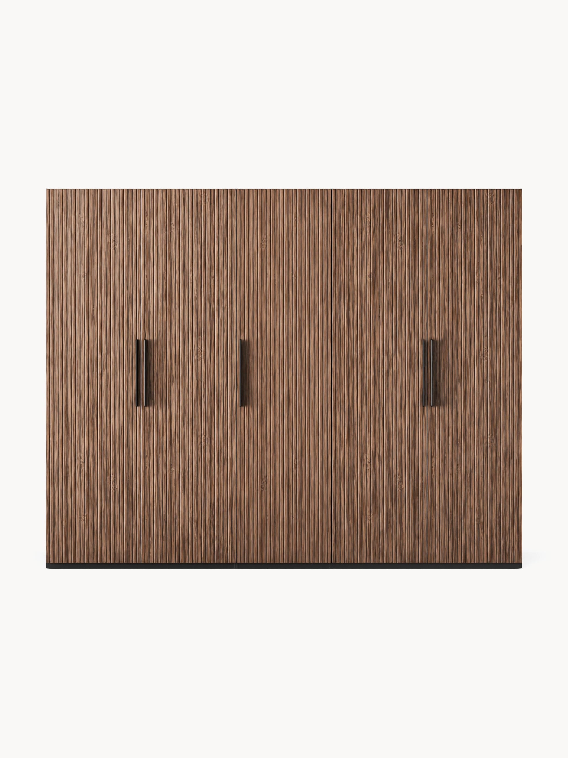 Simone Hinged-Door Modular Wardrobe in Various Sizes, 250 cm Wide