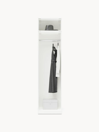 Simone Hinged-Door Modular Wardrobe in Various Sizes, 50 cm Wide