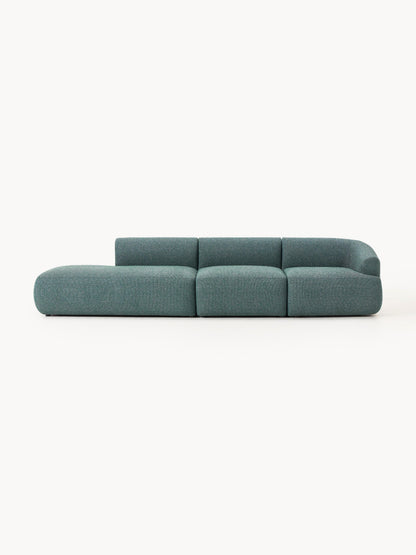 Sofia 2-Seater Modular Chaise in Bouclé