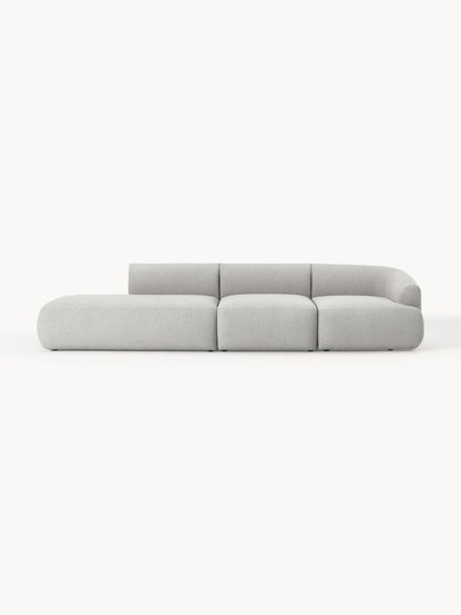 Sofia 2-Seater Modular Chaise in Bouclé