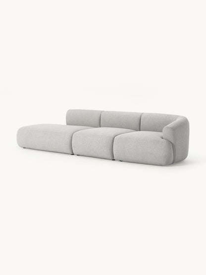 Sofia 2-Seater Modular Chaise in Bouclé