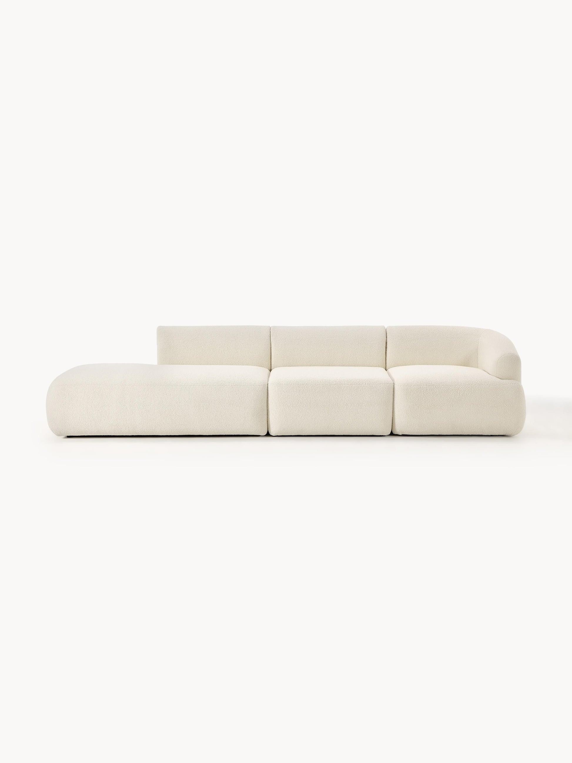 Sofia 3-Seater Modular Ottoman in Teddy