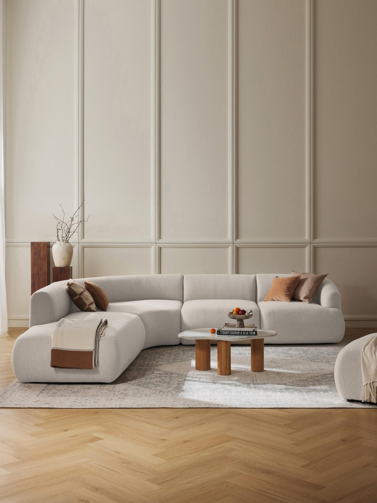 Sofia 4-Seater Modular Corner Sofa