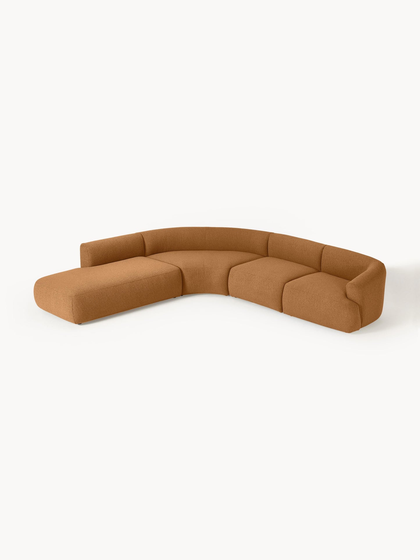 Sofia 4-Seater Modular Corner Sofa in Bouclé