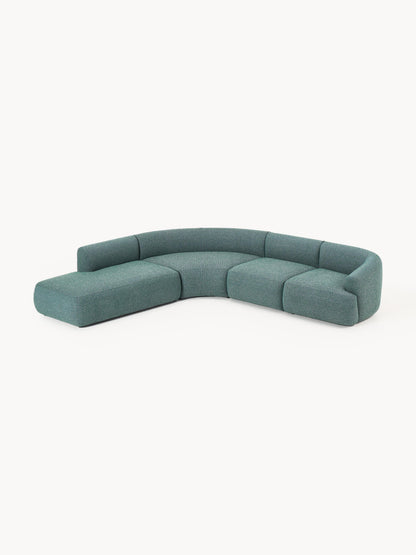 Sofia 4-Seater Modular Corner Sofa in Bouclé
