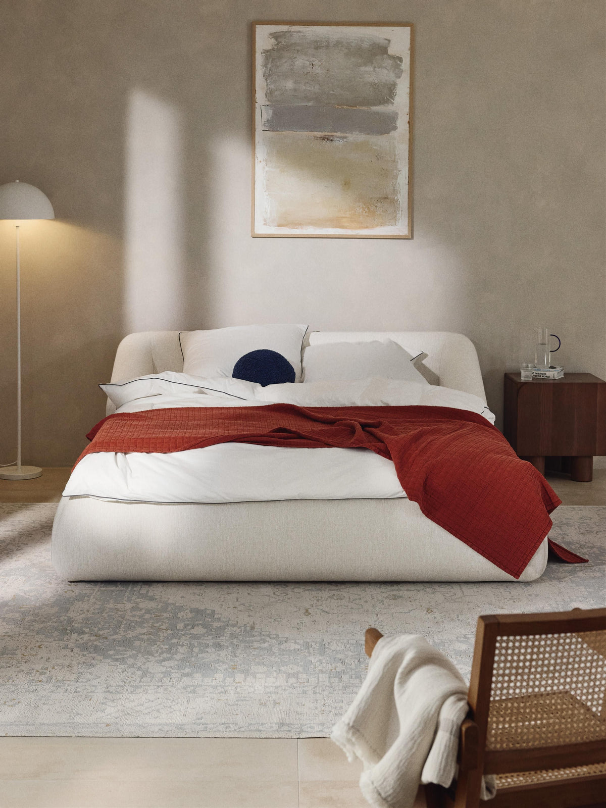 Sofia Bed, Upholstered