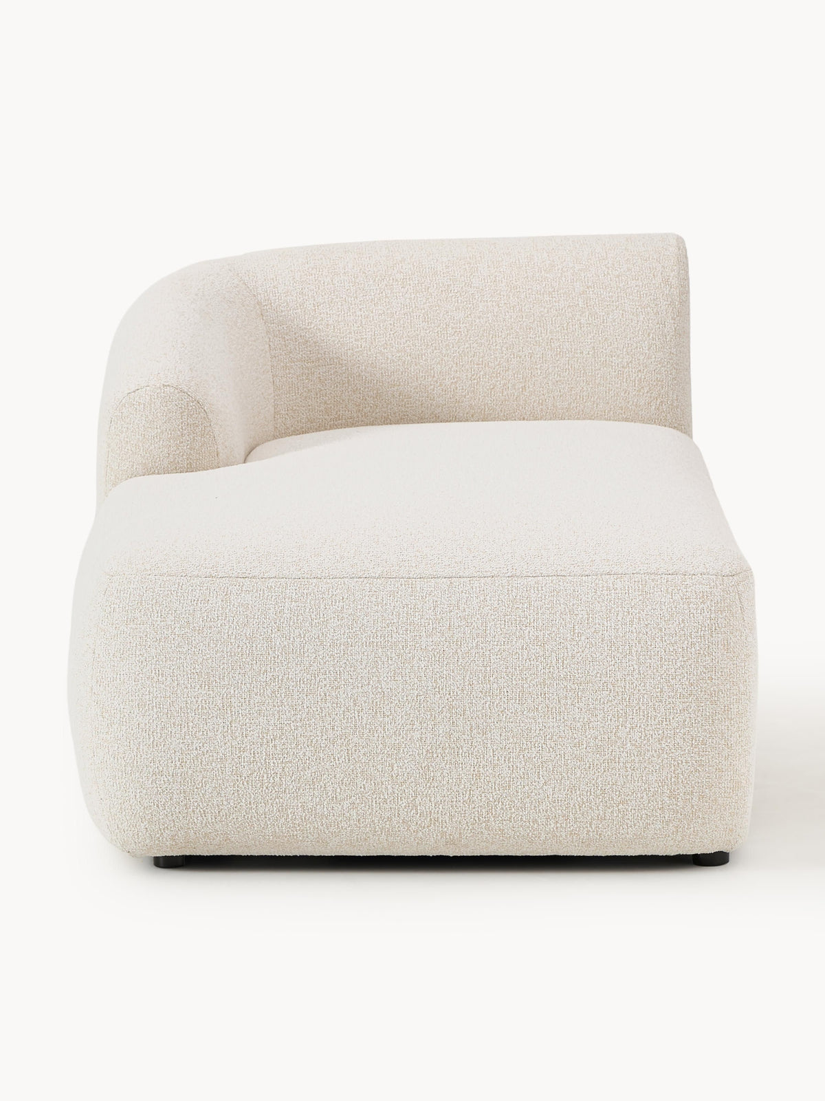 Sofia Chaise Corner Module in Bouclé