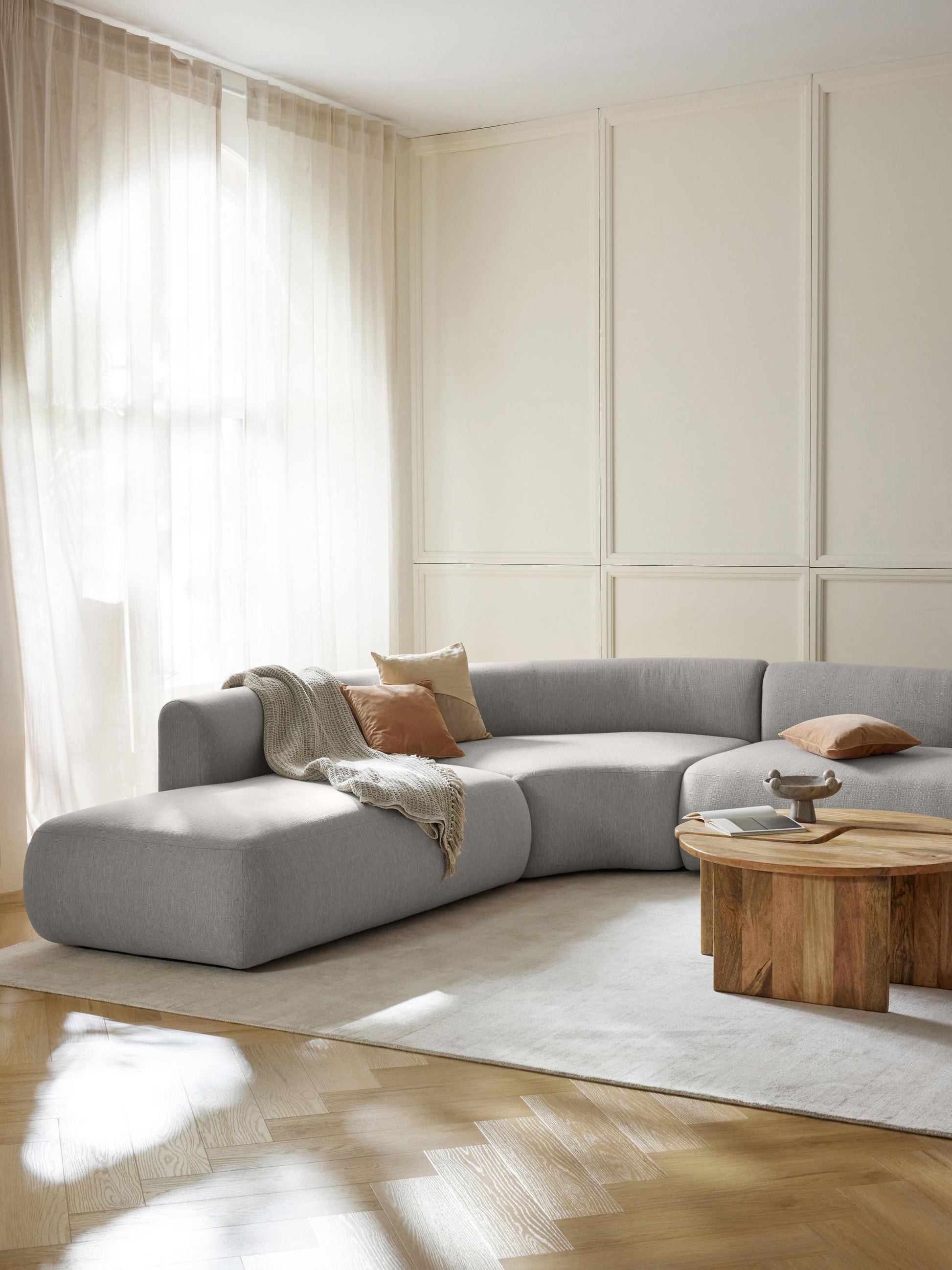 Sofia Modular Chaise Section