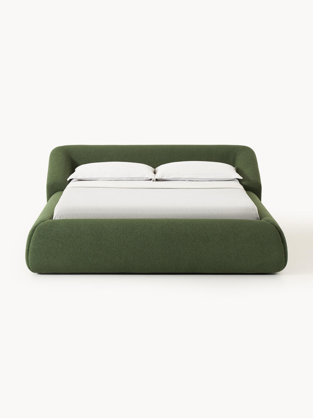 Sofia Upholstered Bed in Bouclé