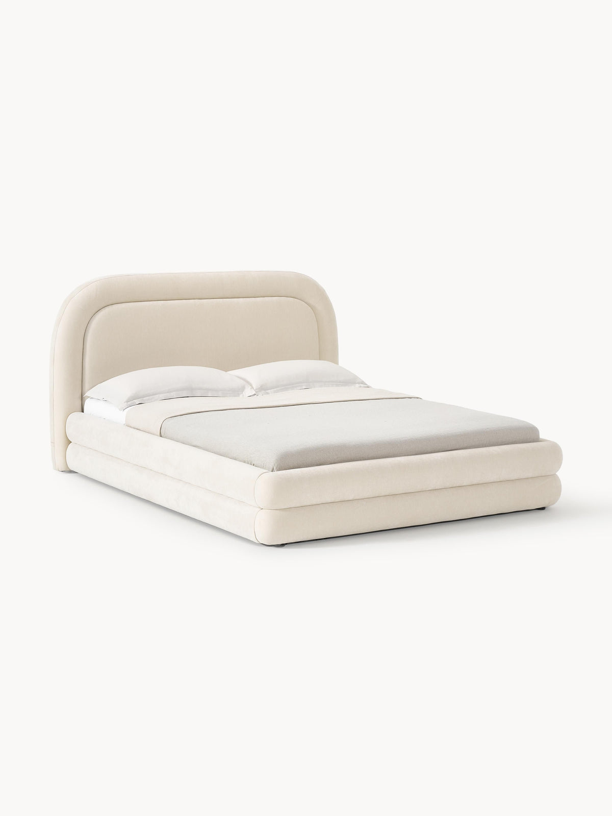 Solomon Bed, Upholstered