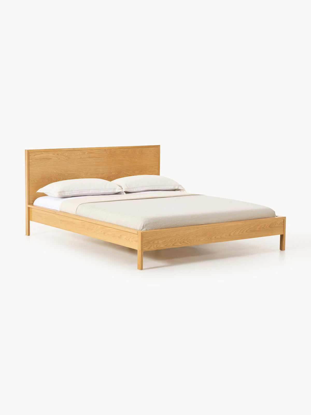 Tammy Bed in Wood with Headboard
