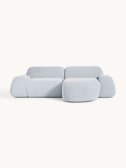 Wolke 3-Seater Modular Corner Sofa in Bouclé