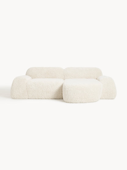 Wolke 3-Seater Modular Corner Sofa in Teddy