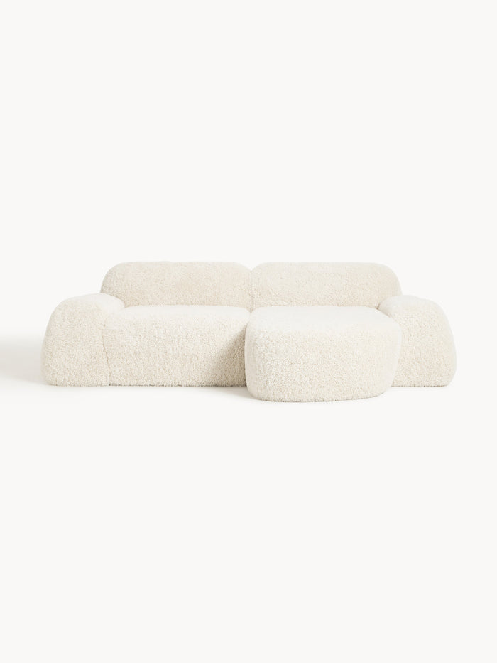 Wolke 3-Seater Modular Corner Sofa in Teddy