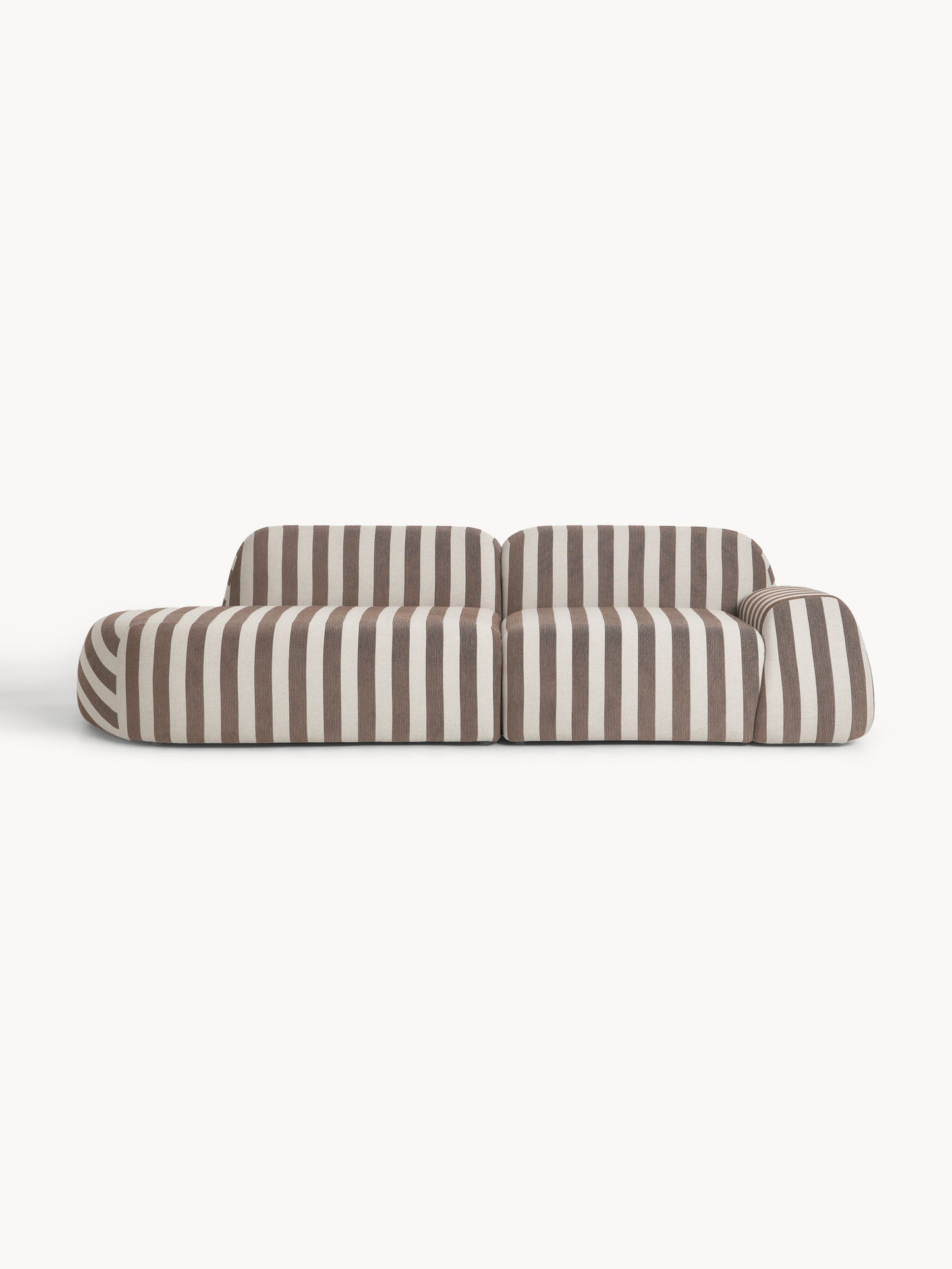 Wolke 3-Seater Striped Modular Sofa