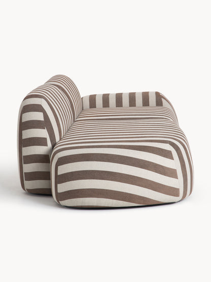 Wolke 3-Seater Striped Modular Sofa