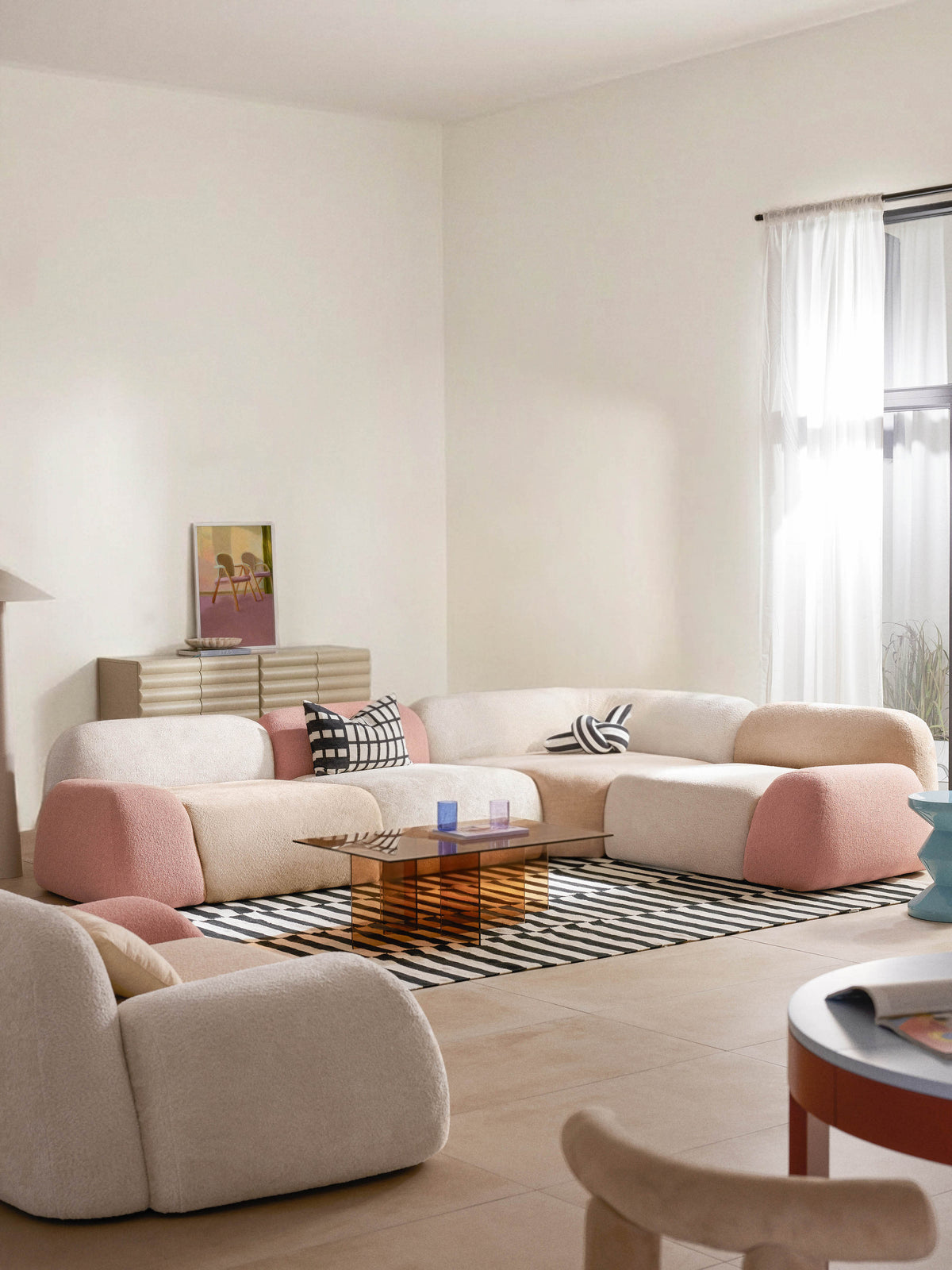 Wolke 4-Seater Modular Corner Sofa, Fuorisalone Edition