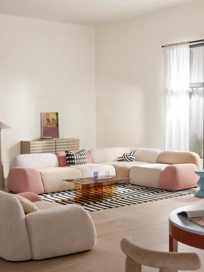 Wolke 4-Seater Modular Corner Sofa, Fuorisalone Edition