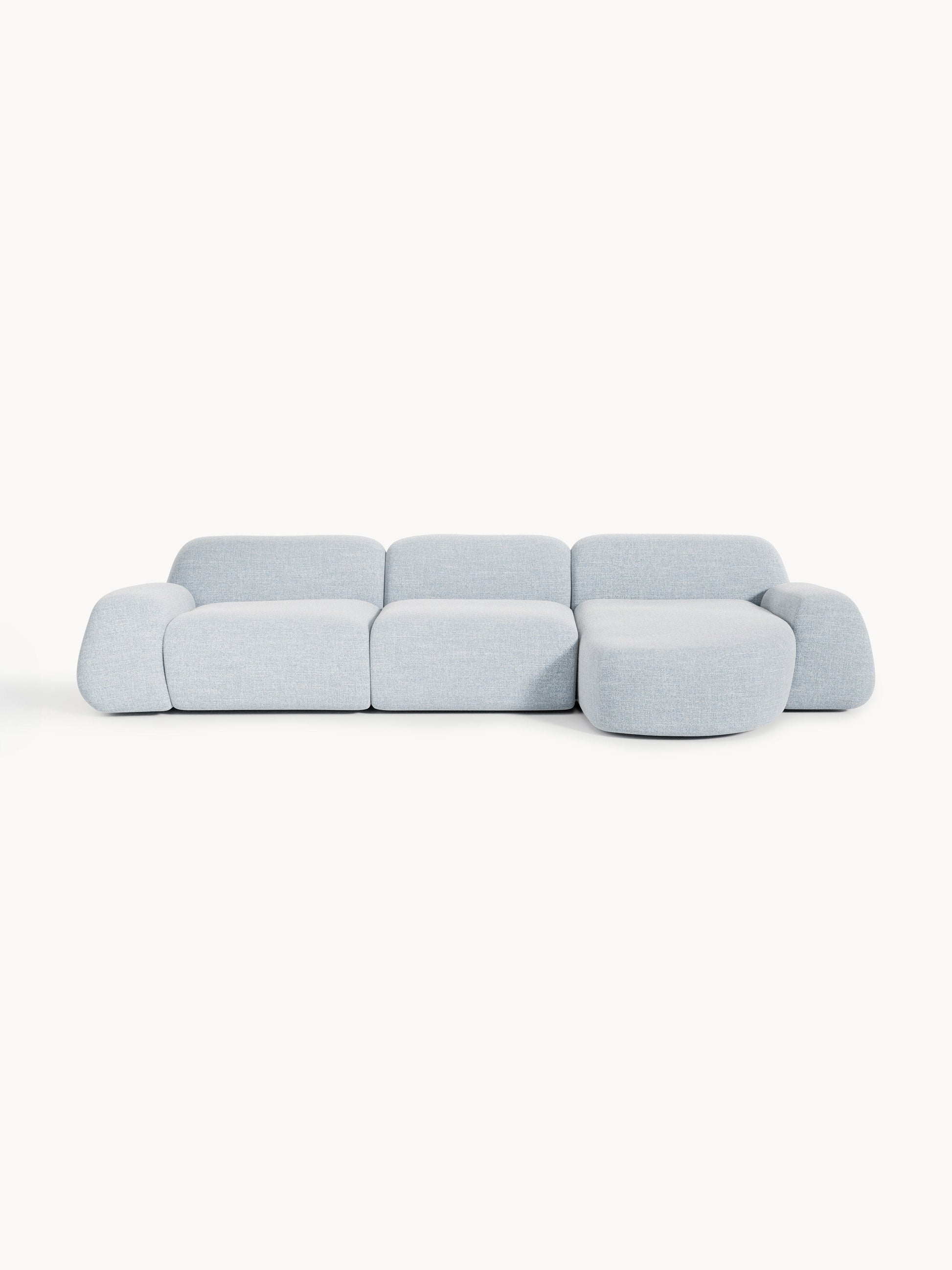 Wolke 4-Seater Modular Corner Sofa in Bouclé