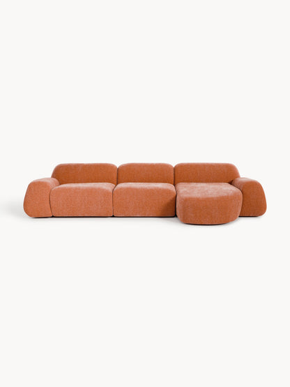 Wolke 4-Seater Modular Corner Sofa in Teddy