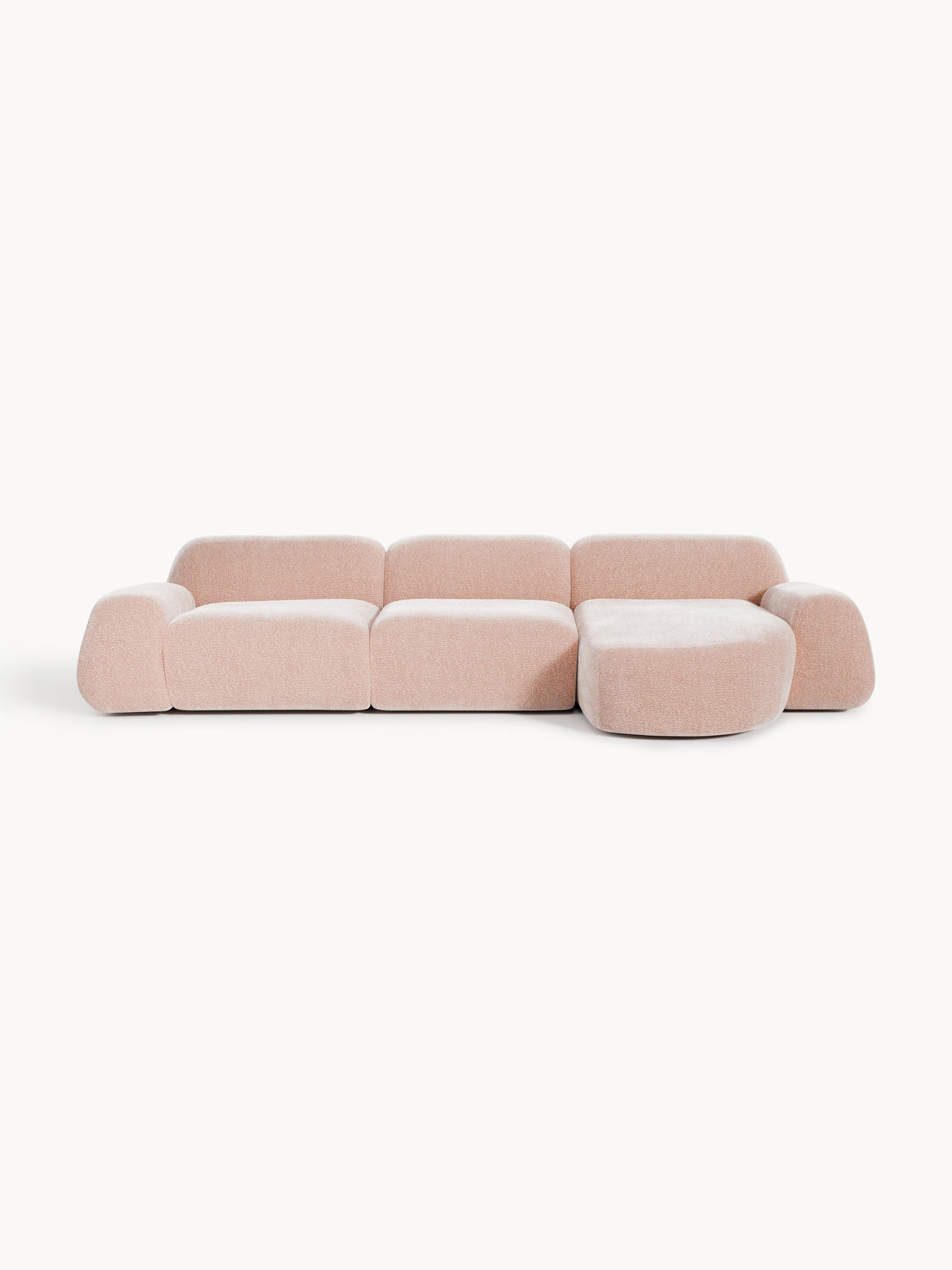 Wolke 4-Seater Modular Corner Sofa in Teddy