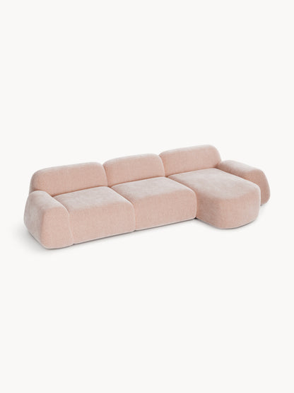Wolke 4-Seater Modular Corner Sofa in Teddy