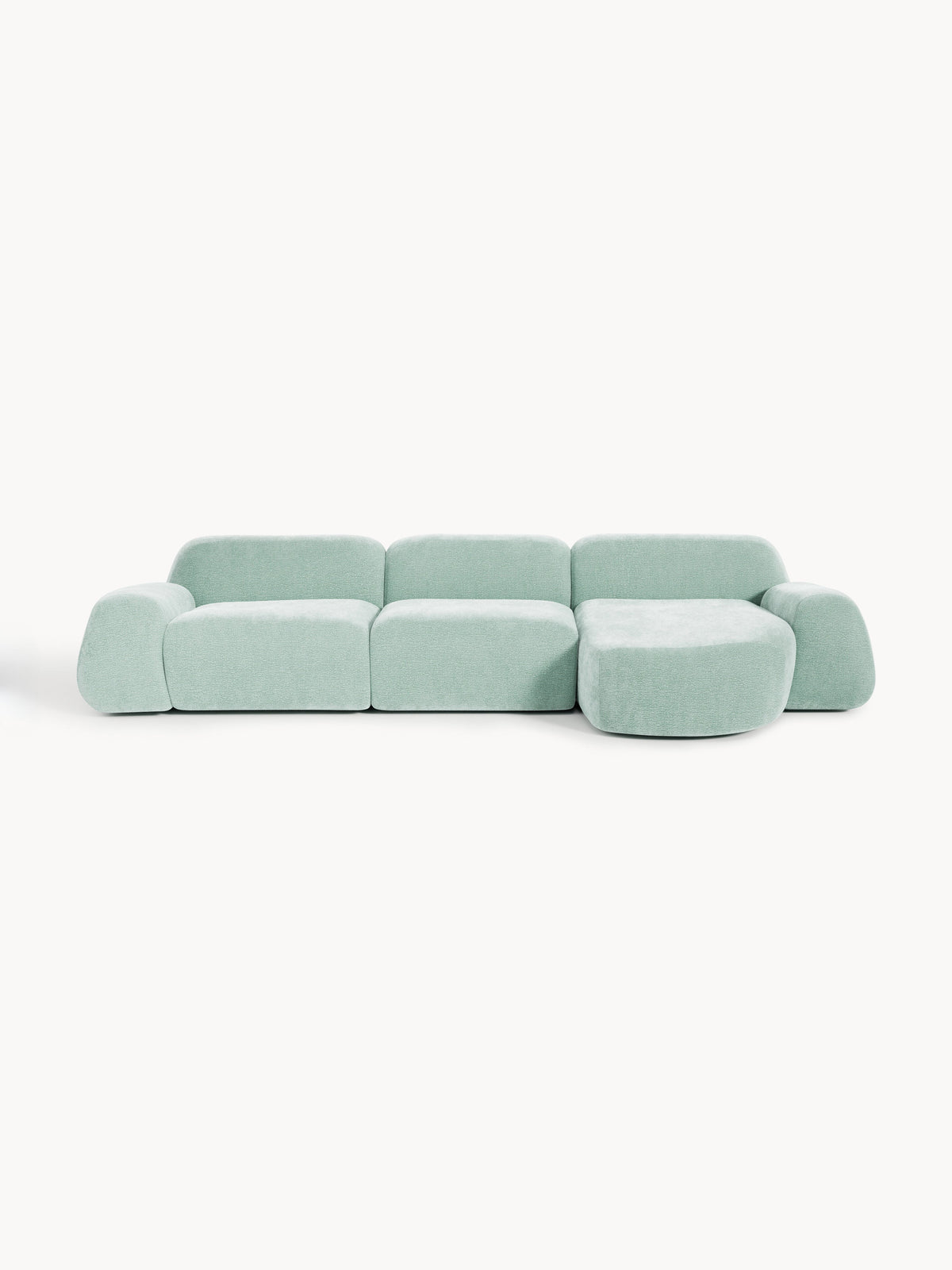 Wolke 4-Seater Modular Corner Sofa in Teddy
