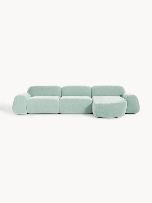 Wolke 4-Seater Modular Corner Sofa in Teddy
