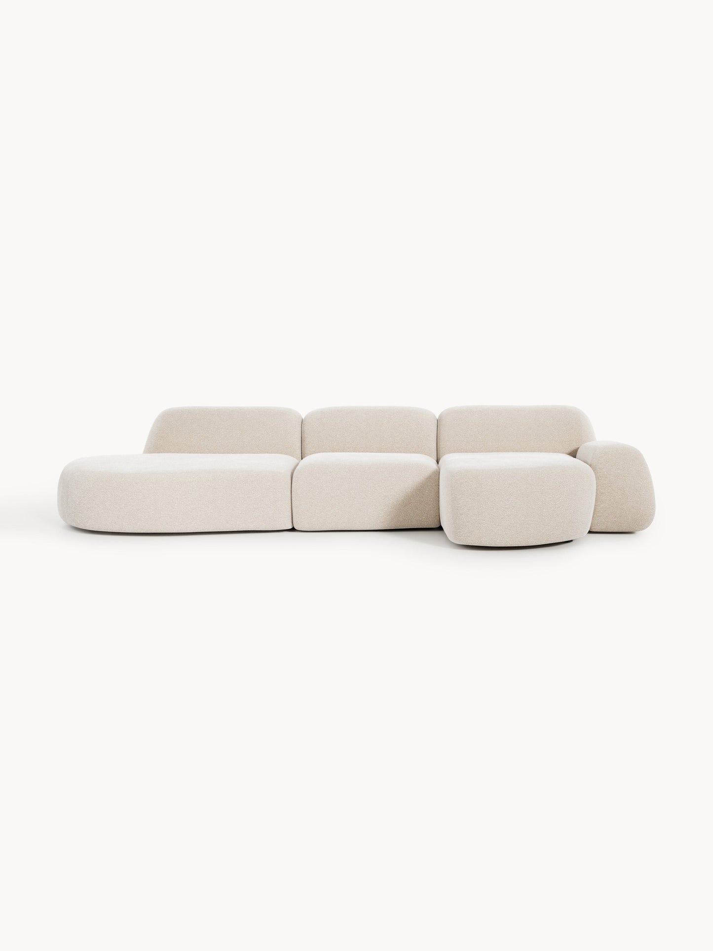 Wolke 4-Seater Modular Corner Sofa with Chaise Longue