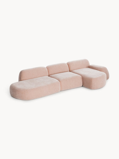 Wolke 4-Seater Modular Corner Sofa with Chaise Longue