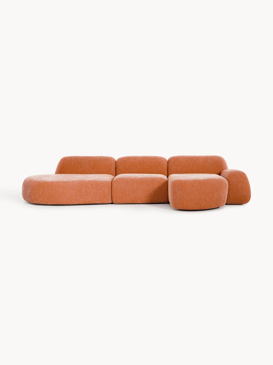 Wolke 4-Seater Modular Corner Sofa with Chaise Longue