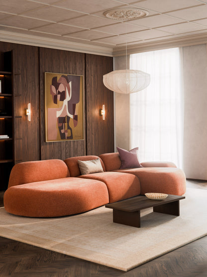 Wolke 4-Seater Modular Corner Sofa with Chaise Longue