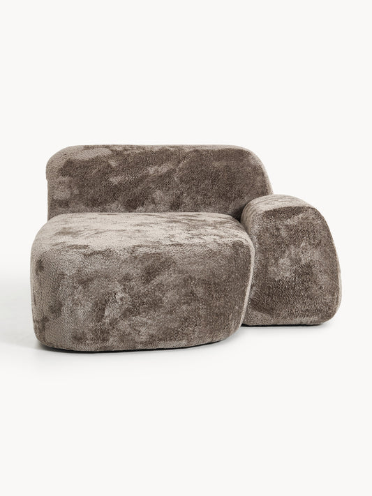 Wolke Chaise in Teddy Bouclé