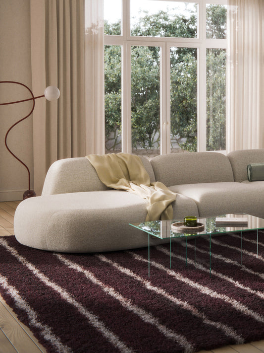 Wolke Chaise Module in Bouclé