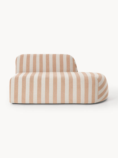 Wolke Chaise Module, Striped