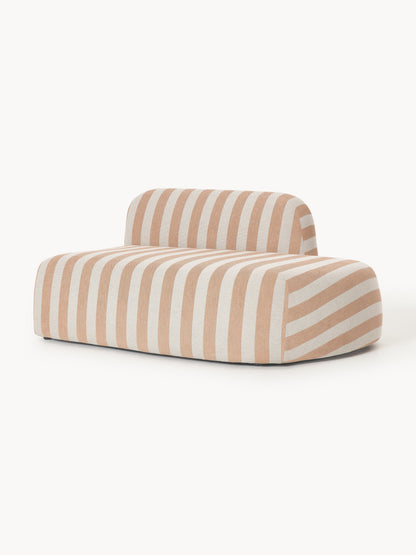 Wolke Chaise Module, Striped